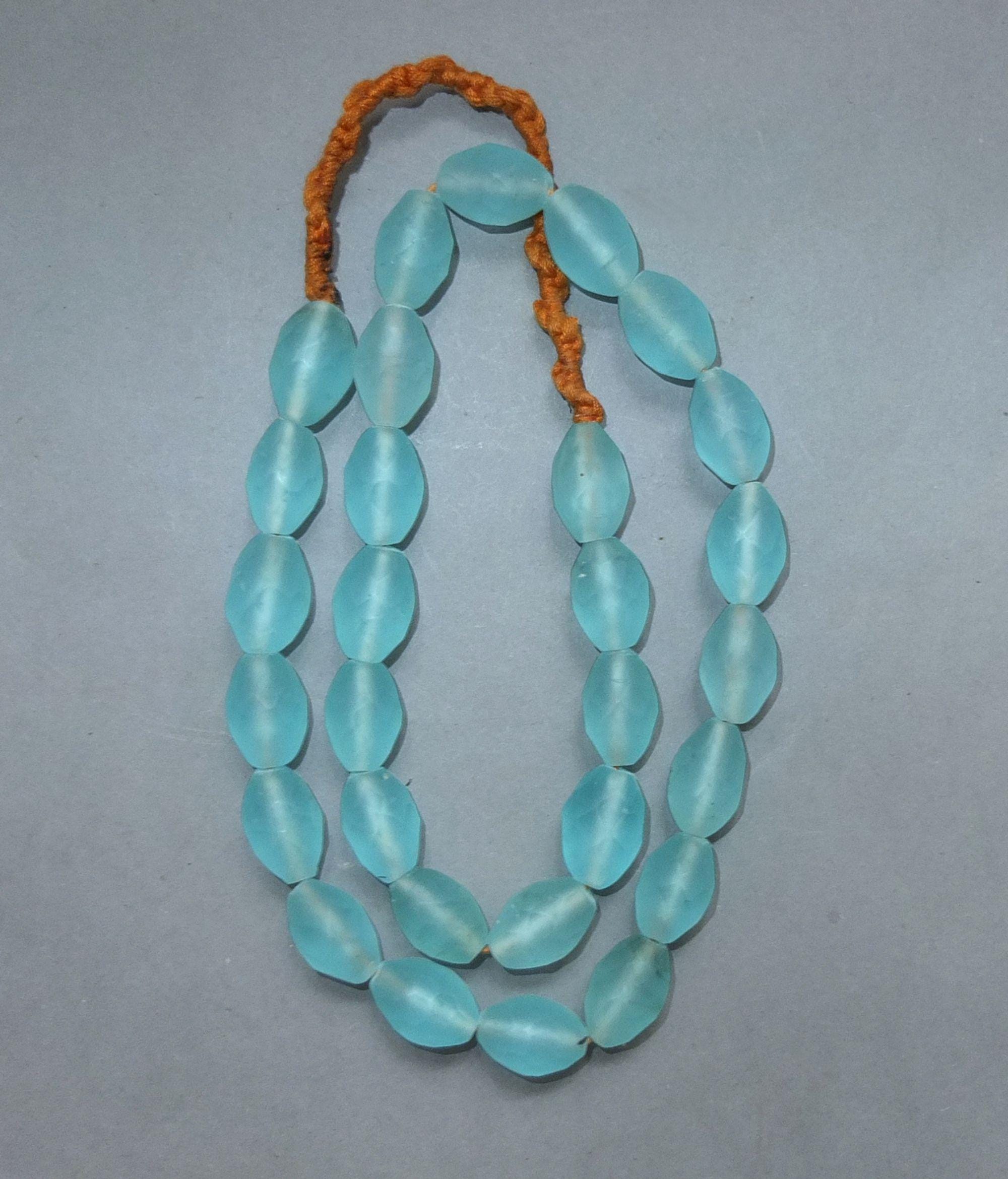 Aqua Chalcedony Beads Aqua Blue Chalcedony Gemstone Faceted