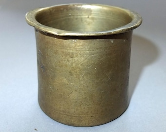 Antique Hindu Ritual Bronze Alloy Offering Pot from Nepal
