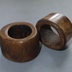 Two Naga Bone Hair Rings, Traditional Naga Hair Jewelry, Folk Art, Pendants, Naga Beads, FREE SHIPPING
