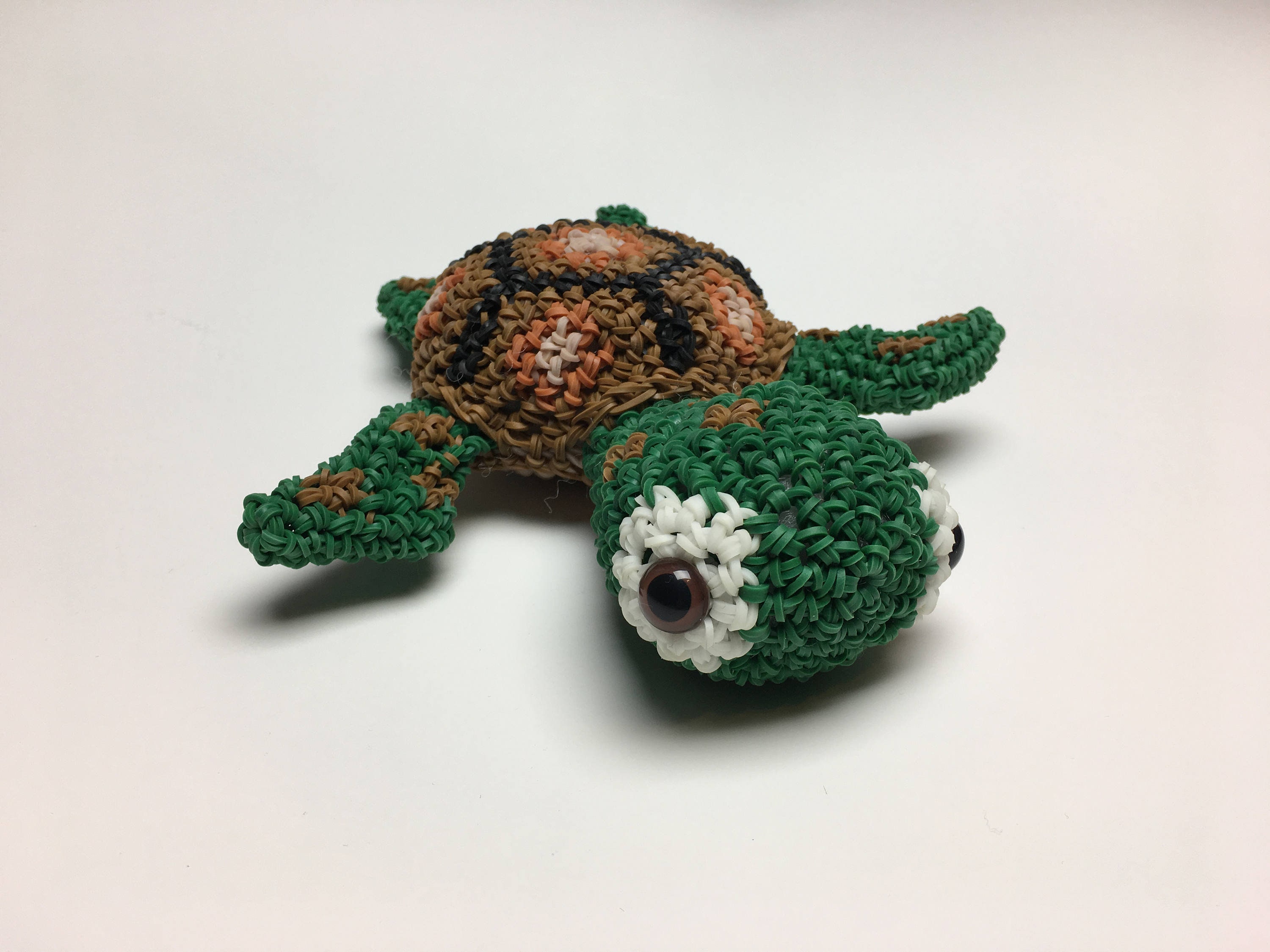 String Loom Turtle Rainbow Loom Amigurumi Turtle