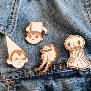 Over The Garden Wall Pottsfield Pin Harvest Festival Halloween Retro Harvest Festival Fairycore
