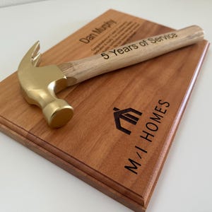 award plaque retirement plaque work anniversary employee awards