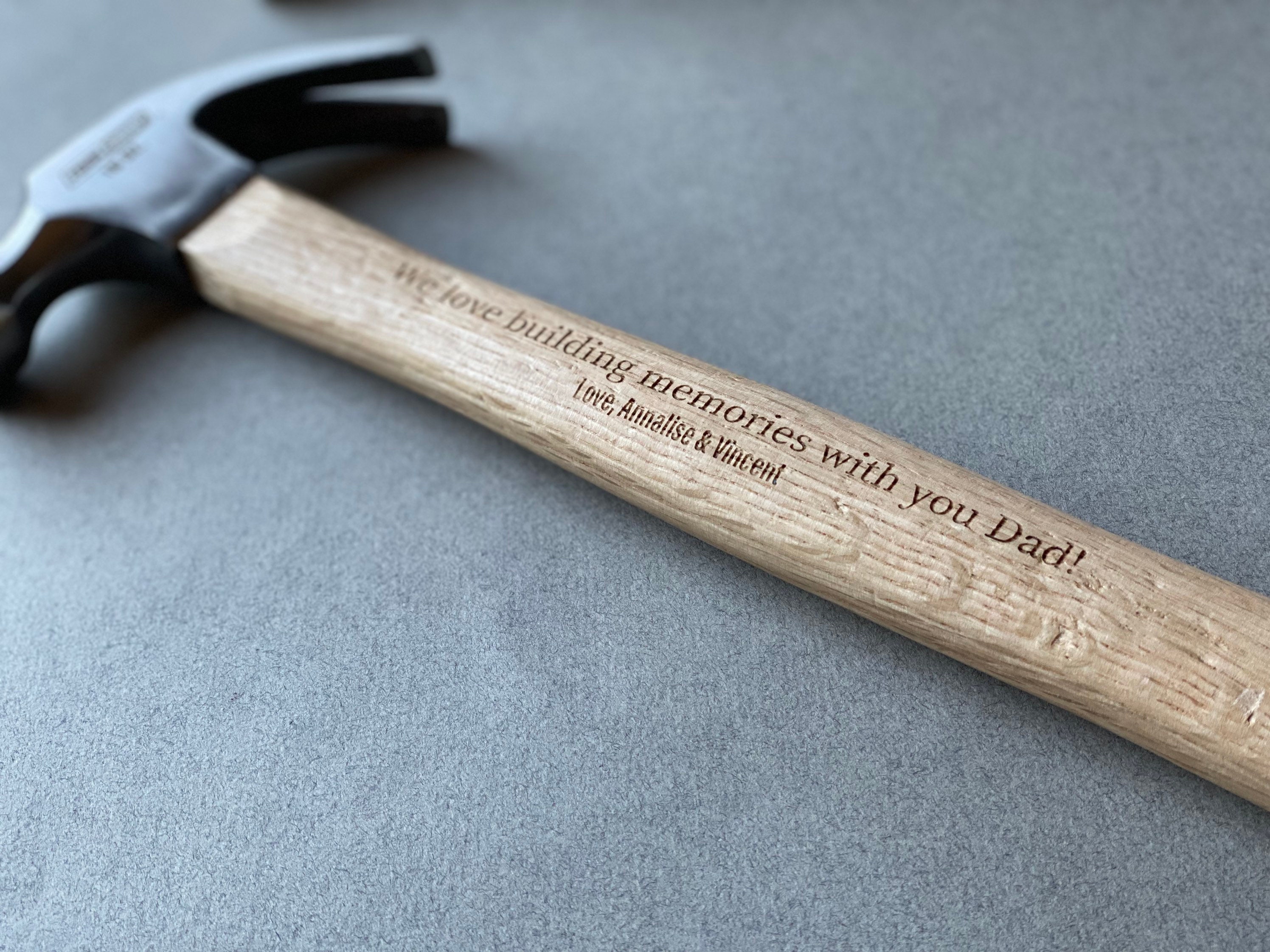 Personalized Hammer Plaque Engraved Hammer Custom Hammer Etsy