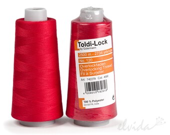 Overlock Garn Toldi-Lock rot 4580