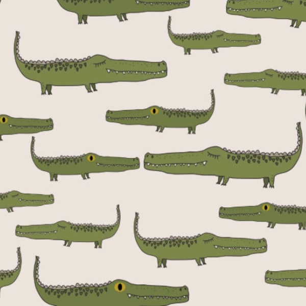 Bio Jerseystoff Alligator