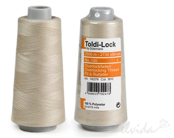 Overlock Garn Toldi-Lock hellbeige 3010