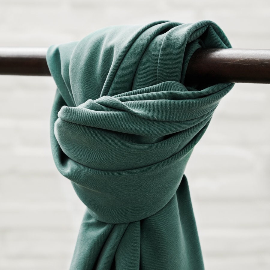 Tencel Stretch Twill by MeetMILK AQUA