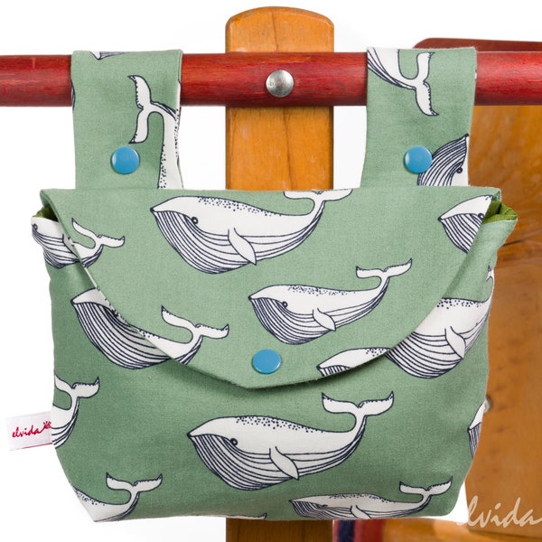 Kinder Fahrradtasche Walfisch