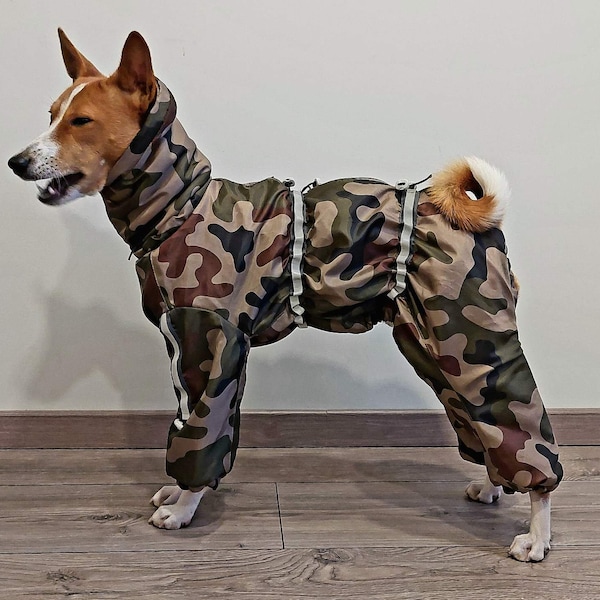 Dog Snowsuit With Boots Etsy