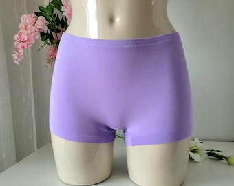 Boxershort dames zijdezacht ademend slaapshort XS-4XL