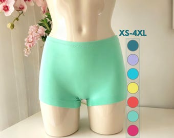 Breathable Boyshorts Pack, Mint Boxer Briefs, Loungewear, XS-4XL