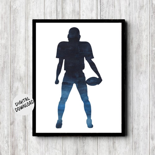 Sports Wall Decor for Man Cave / Teen Boy / Nursery Etsy