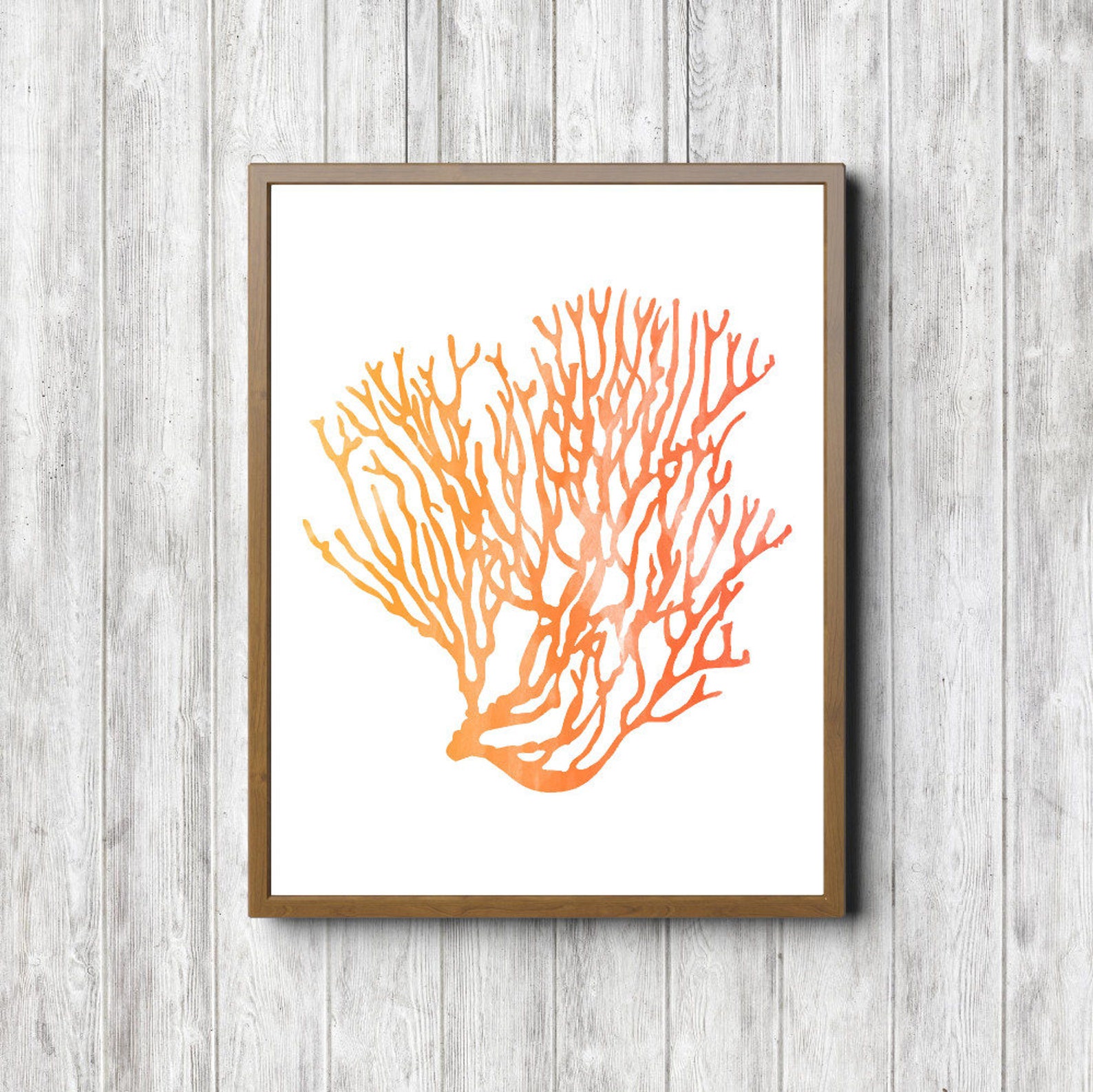 Instant Download Sea Coral Printable Wall Art Sealife | Etsy