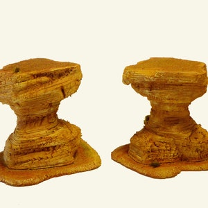 escenografia arida - set for miniature wargame scenery, aos 28-32mm, RPG dynamic terrain