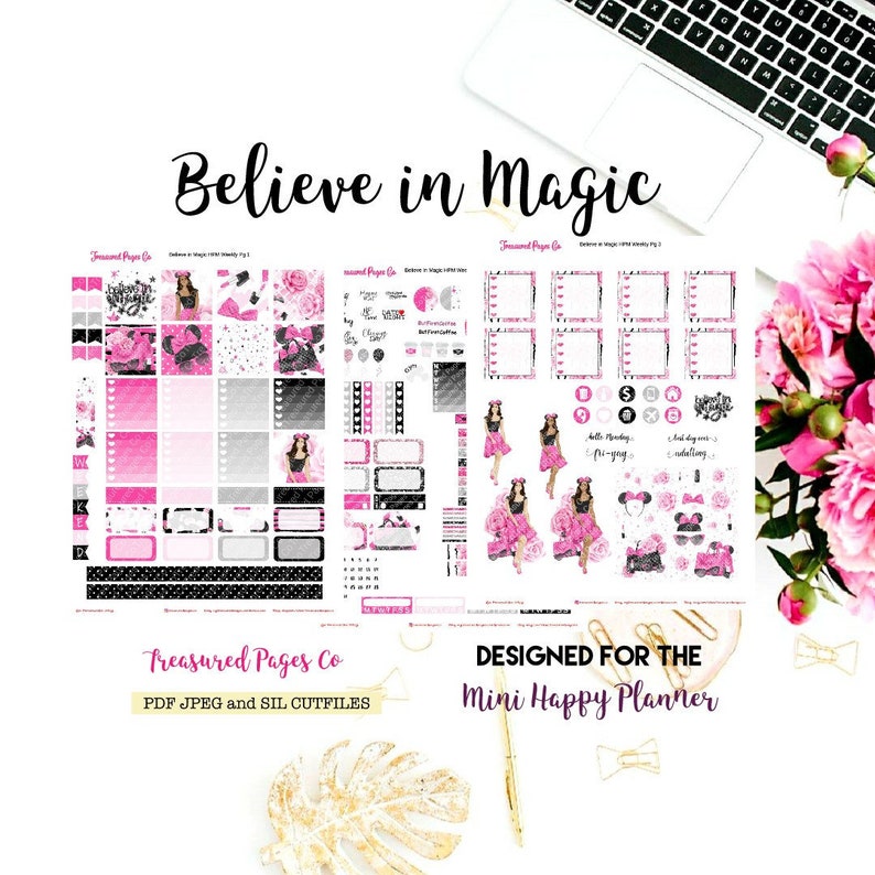 Believe in Magic Planner Weekly Printable Designed for the | Etsy