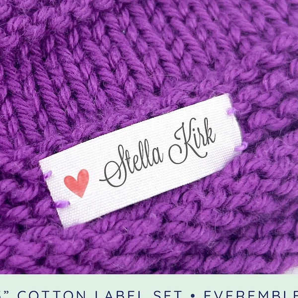Personalized Fabric Sewing Label Etsy