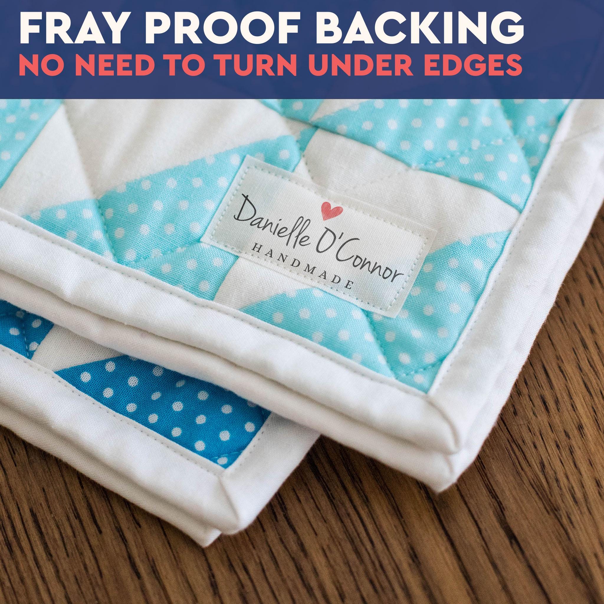 fabric labels, personalized gift, iron on label, quilt labels, craft show tag, knitting label, sewing label, custom sewing label - LS13