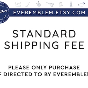 Reship Order - please only purchase if directed to do so by EverEmblem