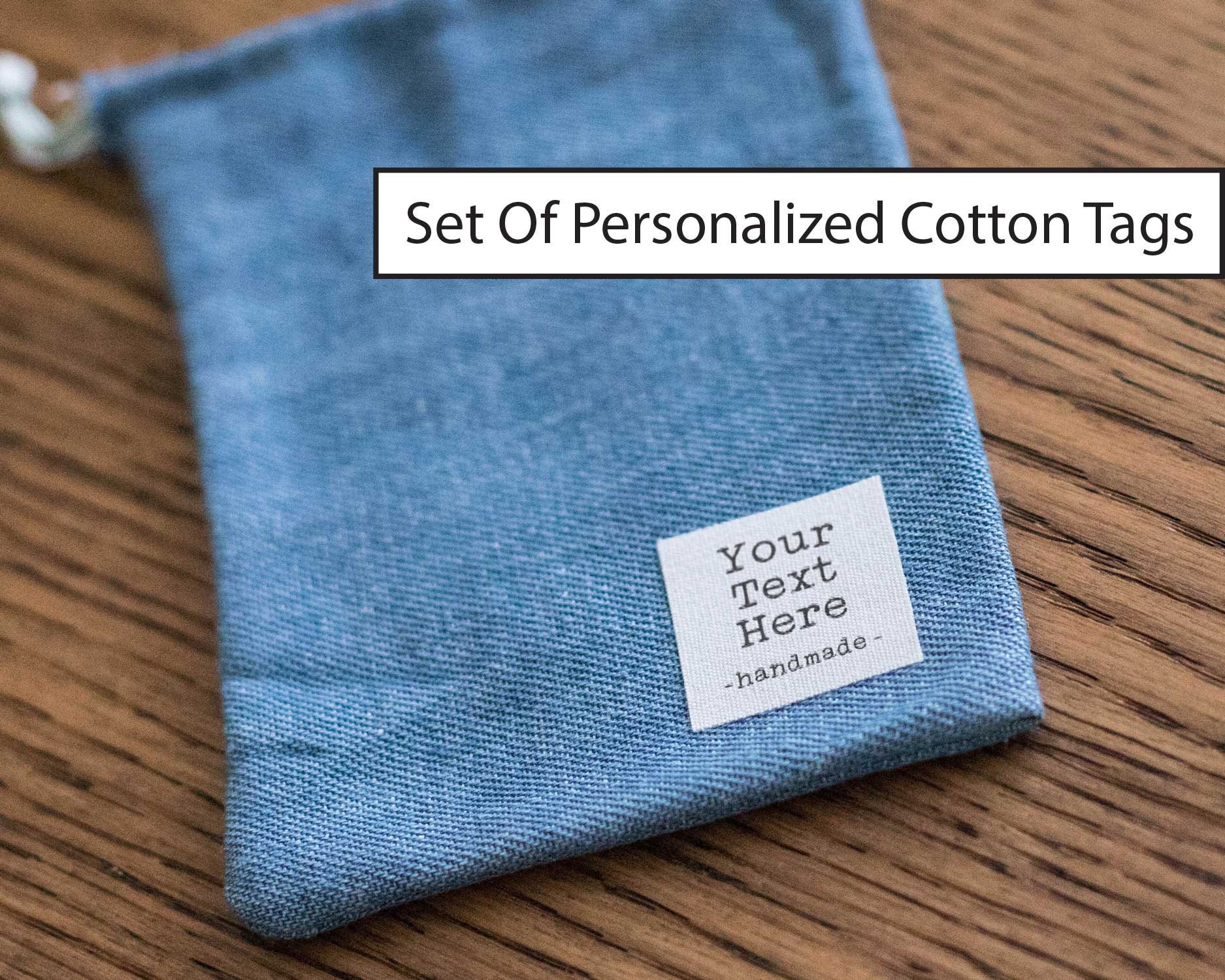 Custom iron on or sew on label set fabric label sewing Etsy