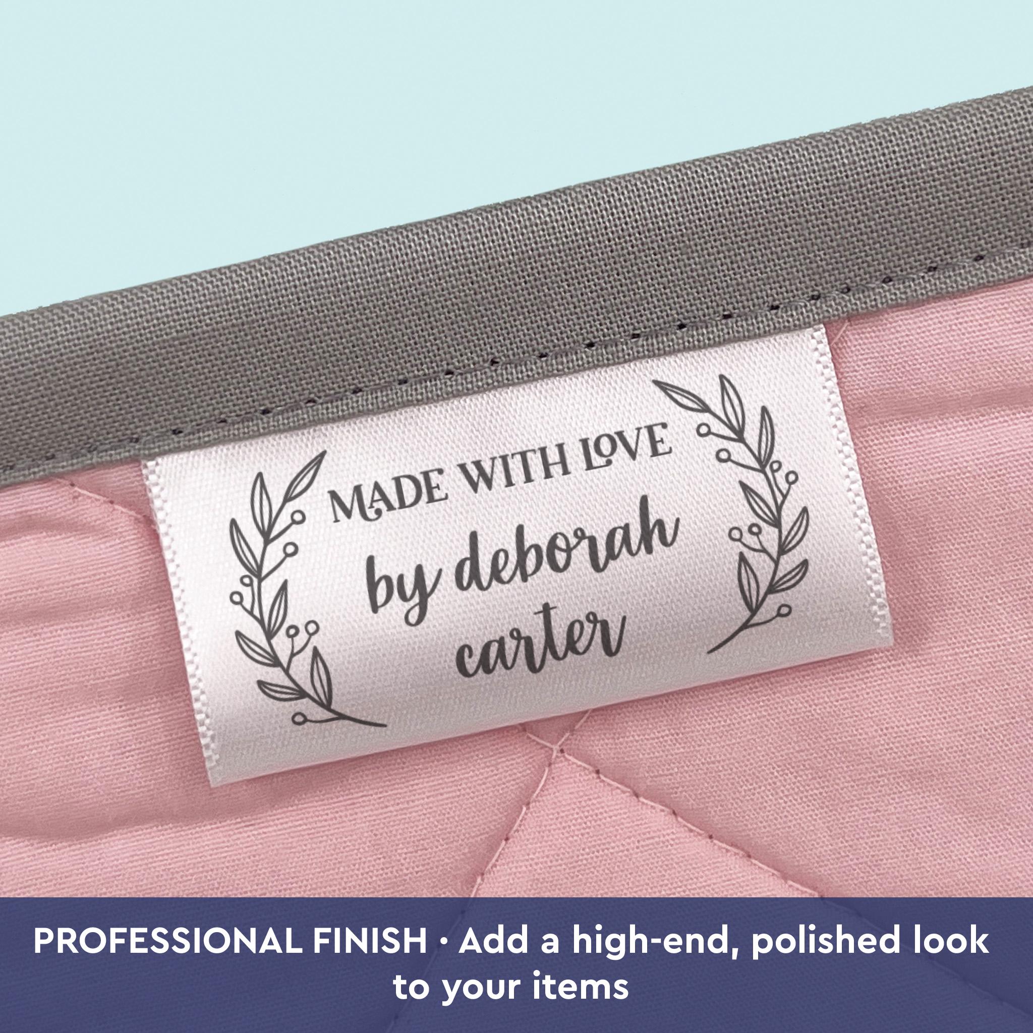 Sewing Label Set, Modern Sew in Tags, Custom Branded Label, Sewing ...