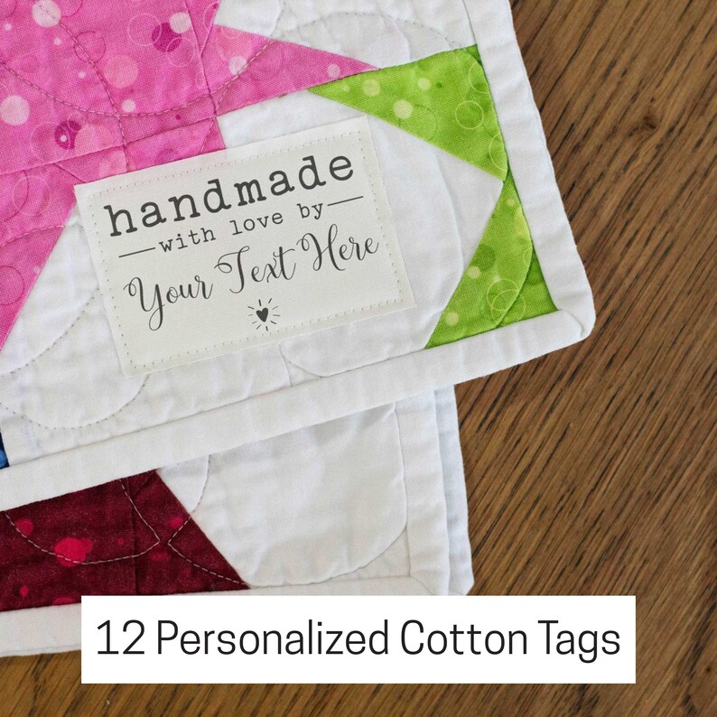 Sewing labels quilting label quilt patch handmade label Etsy