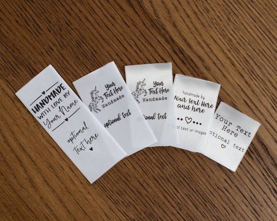 Satin Product Tags - Personalized Sewing Labels – EverEmblem