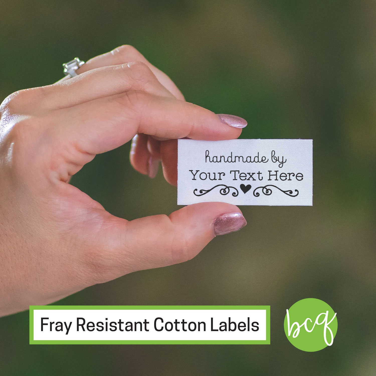 Cotton Label Set sewing labels iron on labels iron on tags Etsy