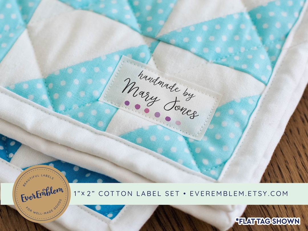 Modern Sewing Labels - Personalized labels starting at $15 – EverEmblem