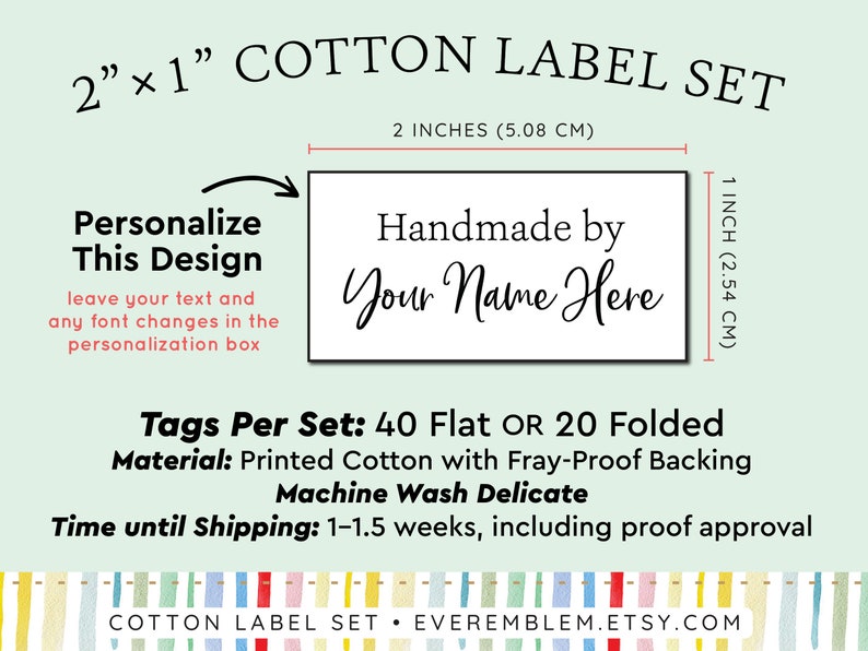 fabric tags, personalized sewing labels, quilt labels, knitting label, sewing label, logo fabric label, crochet knitting gifts LS04 image 4