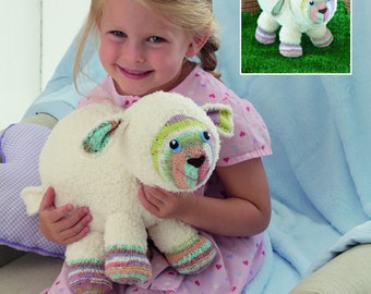 Knitting Pattern Lamb Toy - baby, child, present