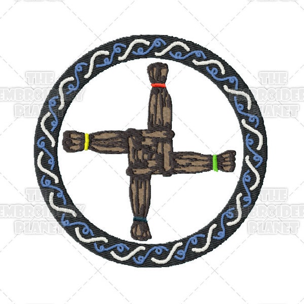 Brigid's Cross,  Brigid's Knot, Pagan symbol, Pagan embroidery, Christian embroidery, symbols, religious symbols, pagan symbols