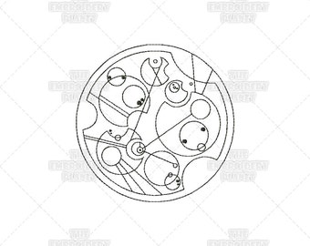 Dr Who embroidery, Dr Who's Name, In Gallifreyan, Machine Embroidery, Cosplay supplies, cosplay embroidery, cosplay ideas, nerd embroidery