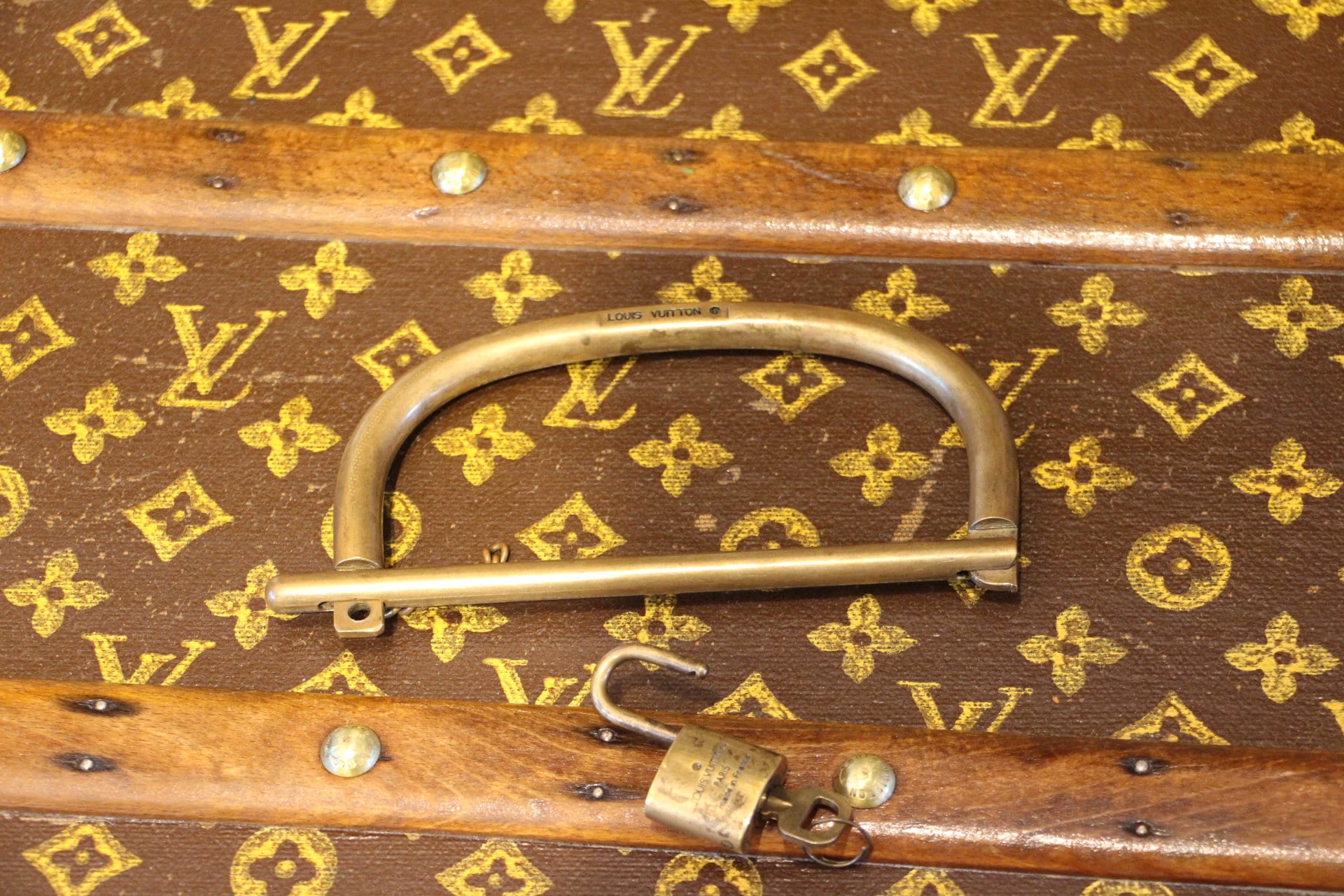 Vintage Rare Louis Vuitton Monogram Canvas Grande Sac Marin Travel Bag  #153052