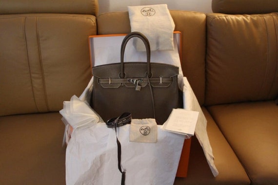 Hermes Etoupe Togo Birkin 35 Hermes Bag Hermes Birkin Bag -  Hong Kong