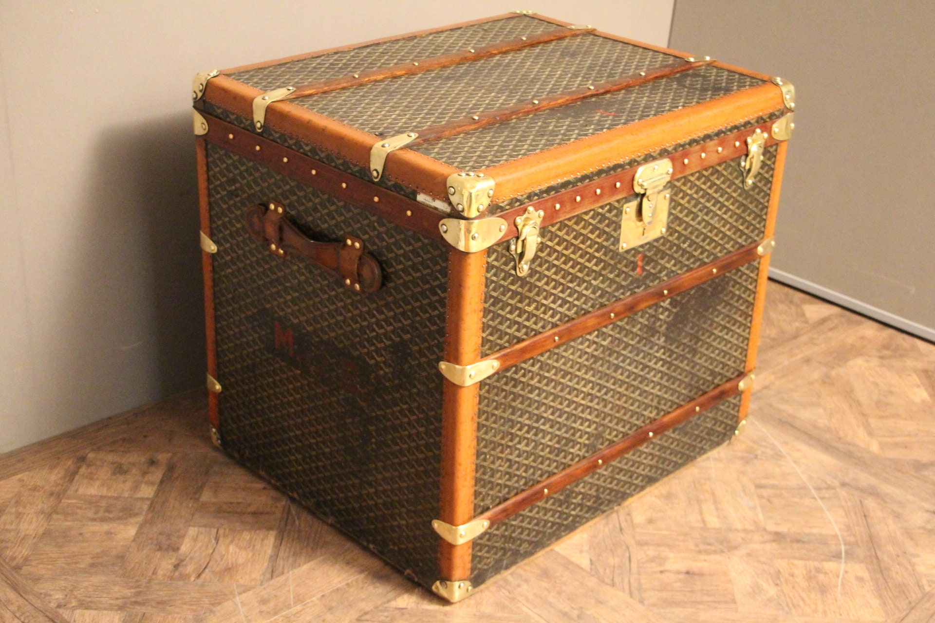 1930's Goyard Hat Trunk