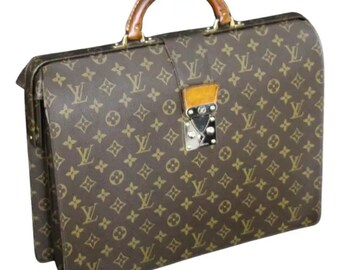 Louis Vuitton Monogram Pilot or Doctor's Briefcase, Louis vuitton Serviette