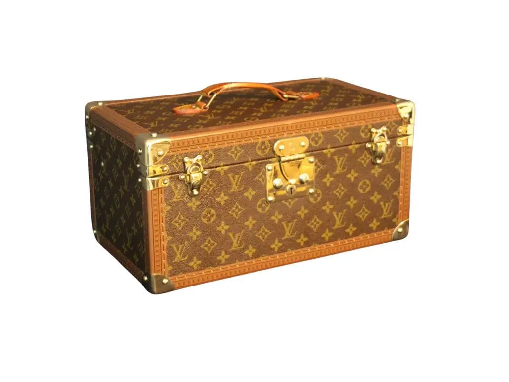 Vintage Train Jewelry Case from Louis Vuitton, 1990s for sale at