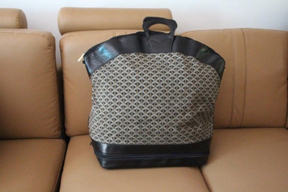 Goyard Travel Bag, Vintage Oversized Goyard Trave… - image 3