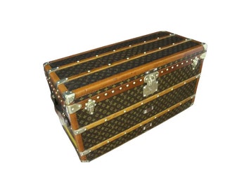 Louis Vuitton Shoe Trunk, Vuitton Trunk, 90 cm Louis Vuitton Steamer Trunk