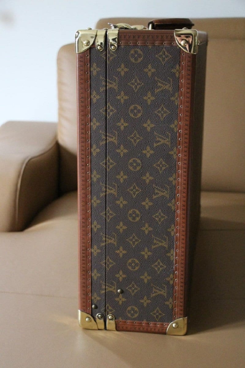 A BLACK EPI LEATHER ALZER 70 SUITCASE, LOUIS VUITTON, 21ST CENTURY