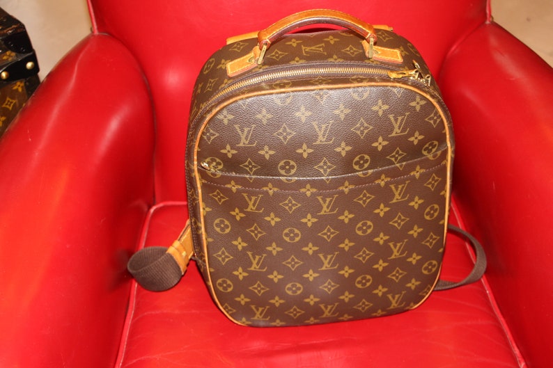 Louis Vuitton Backpack Monogramm Bag Etsy