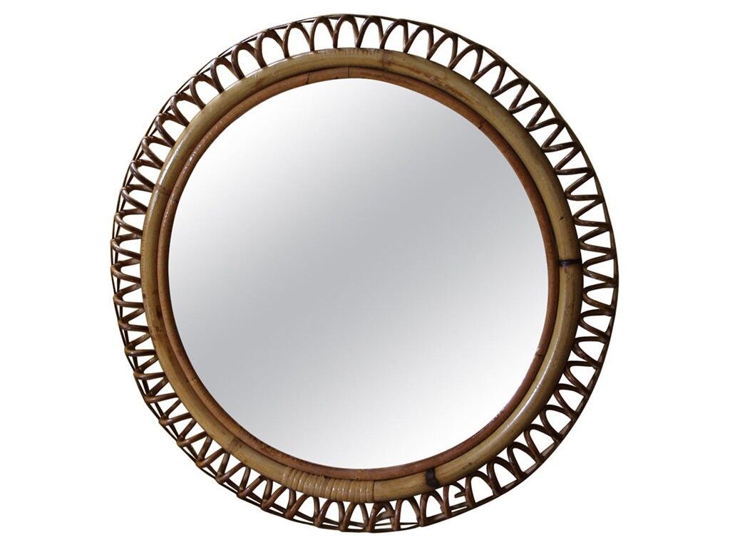 Miroir Mural Rond Vintage