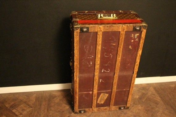 Monogrammed Trunk from Louis Vuitton, 1920s