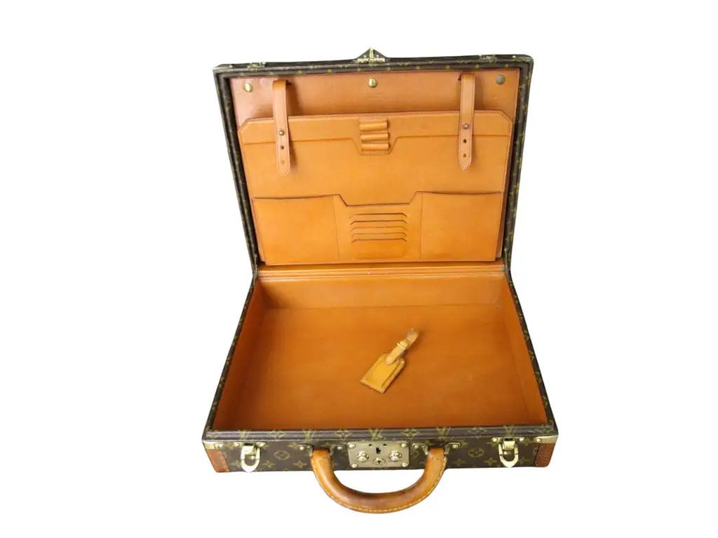 Monogram Briefcase Etsy Canada