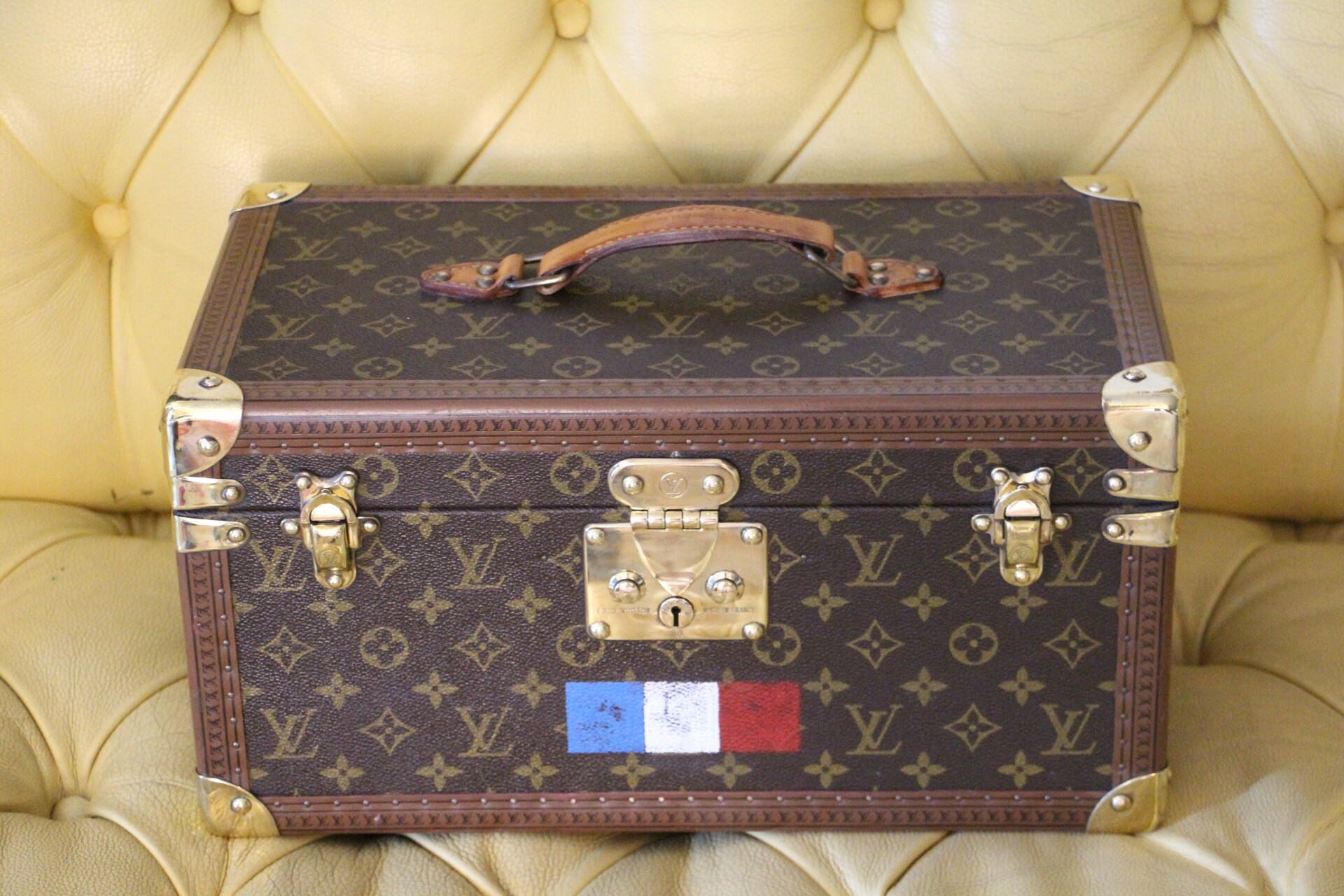 Louis Vuitton Boite Train Case Vanity Trunk Special Order