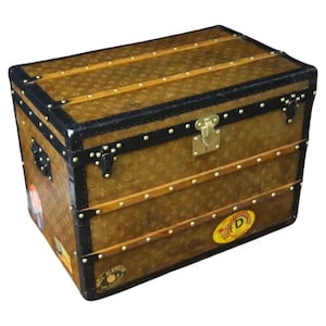 Louis Vuitton Truhe aus gewebter Leinwand, 75 cm Louis Vuitton Badehose