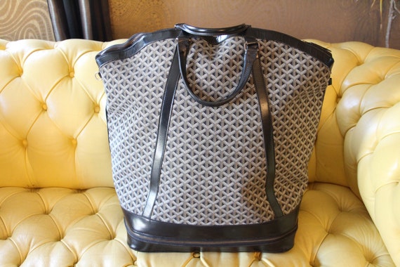 Goyard Travel Bag,Vintage Oversized Goyard Travel