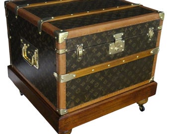 Small Louis Vuitton Monogram Steamer Trunk , 48 cm Vuitton Trunk