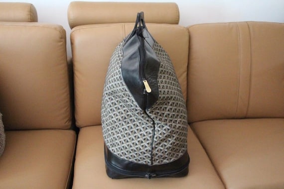 Goyard Travel Bag, Vintage Oversized Goyard Trave… - image 4