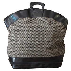 Sac Cap-Vert PM en toile et cuir blanc - Goyard